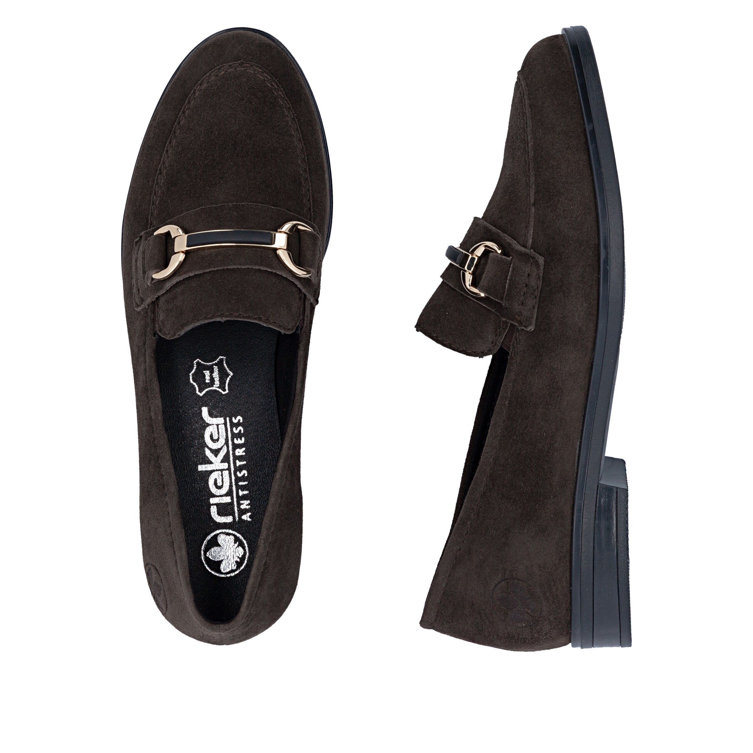 Chaussure basse Rieker en marron