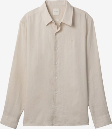 Calvin Klein Regular Fit Hemd in Beige: Vorderseite