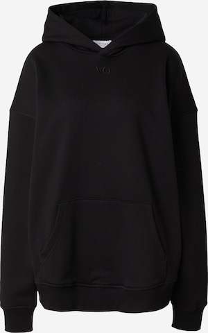 Sweat-shirt VERSTIQUE en noir : devant