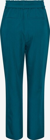 PIECES Regular Broek 'Bosella' in Blauw