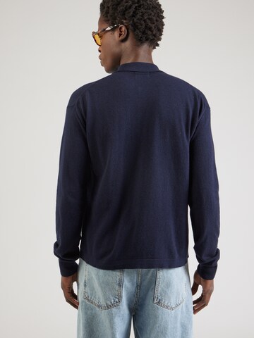 Vestes en maille 'YVES' Soulland en bleu