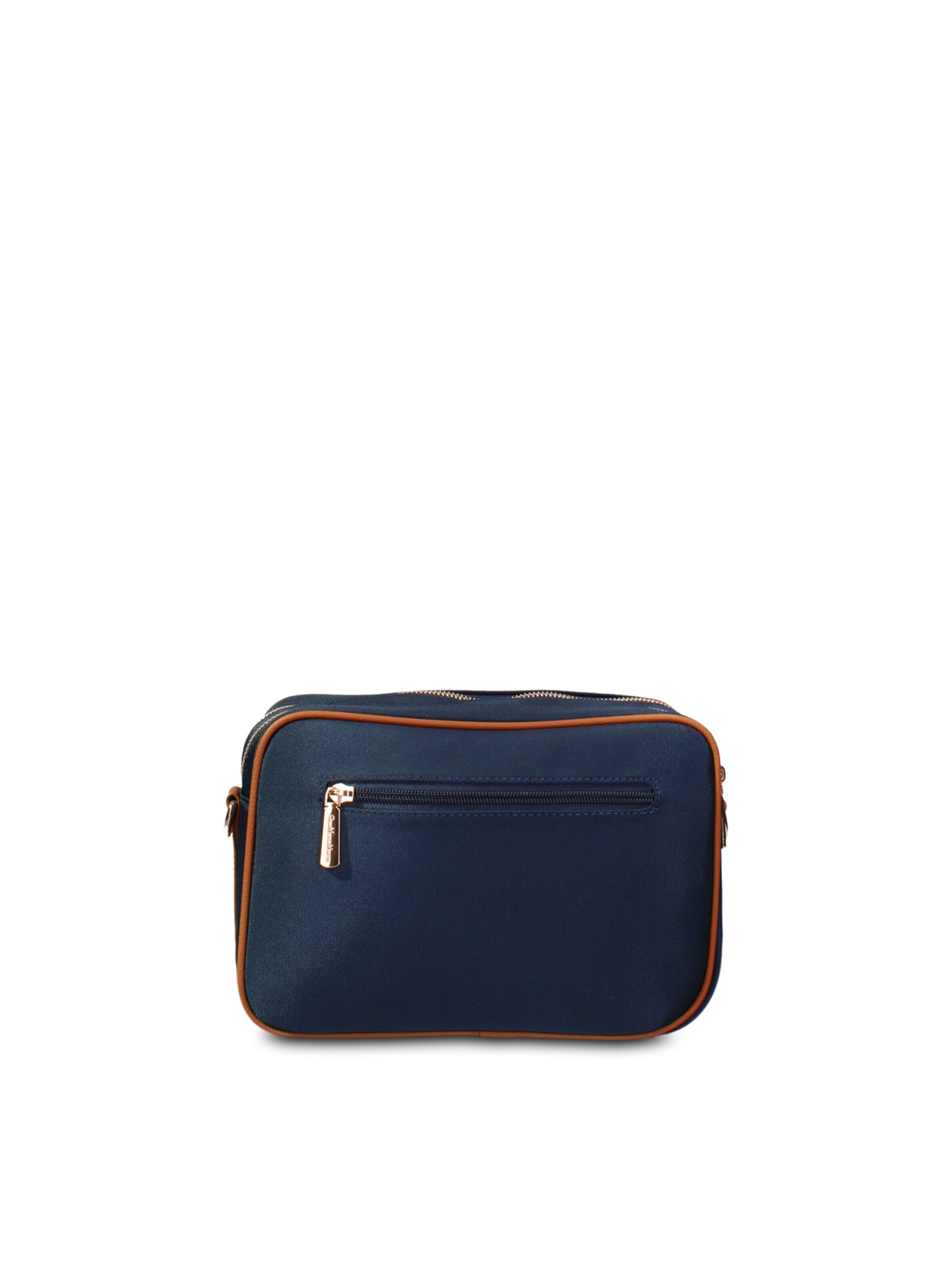 Borsa a tracolla 'Borsa a Tracolla Pelle Vegana Gianmarco Venturi Nera e - Versatile Donna' di GianMarco Venturi in blu