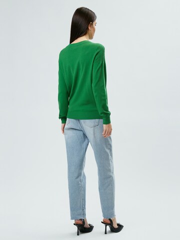 Influencer Sweater in Green