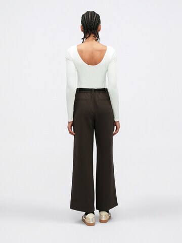 GAP - Pierna ancha Pantalón 'V-EASY' en marrón: atrás