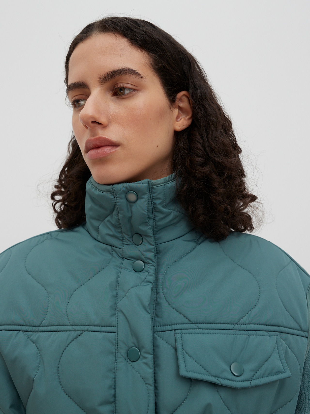 EDITED Produkte Weste 'Niabi' jade