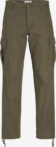 Pantalon cargo 'JPSTKANE JJBARKLEY' Jack & Jones Plus en vert : devant