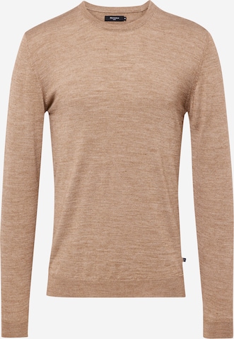 Pullover 'Petro' di Matinique in beige: frontale