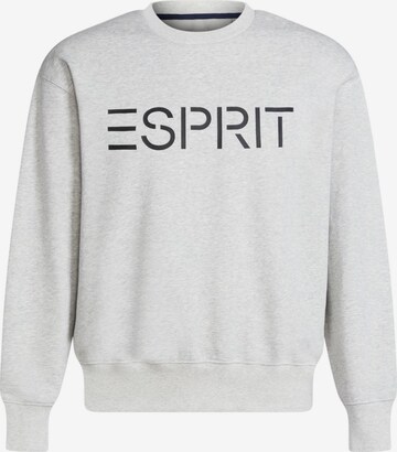 ESPRIT Sweatshirt in Grijs: voorkant