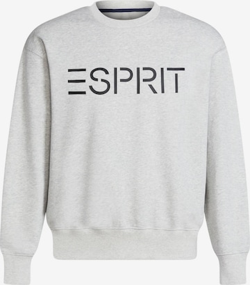 Sweat-shirt ESPRIT en gris : devant