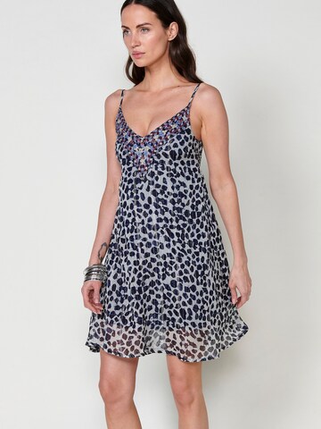 Robe d’été KOROSHI en bleu