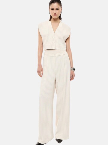 Wide leg Pantaloni di IMPERIAL in bianco