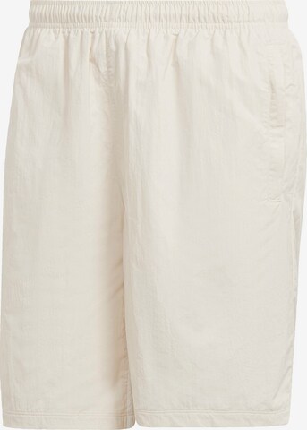 Pantalon ADIDAS ORIGINALS en beige : devant