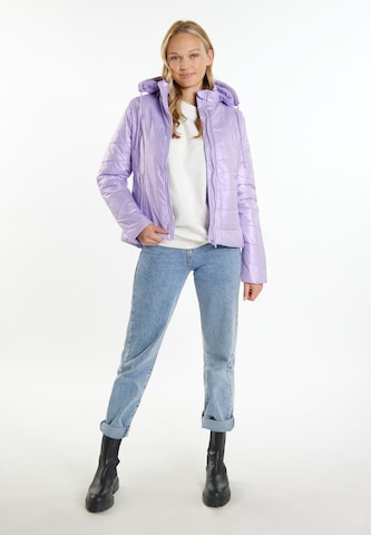 MYMO Zimska jakna | vijolična barva