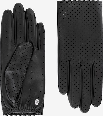 Mezzoguanti 'Genova' di Roeckl in nero: frontale