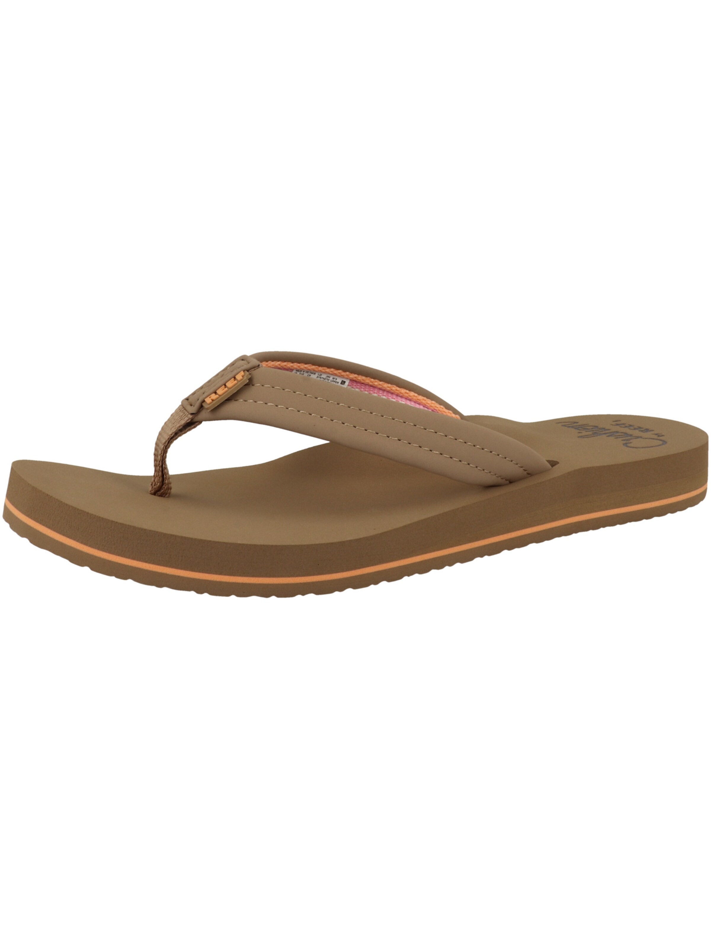 REEF T-bar sandals 'Cushion Breeze' in Brown: front