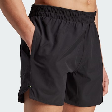 ADIDAS SPORTSWEAR Athletic Swim Trunks in Black