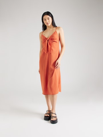 ABOUT YOU Sukienka 'Carla' w kolorze pomarańczowy: przód