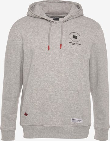 BRUNO BANANI Sweatshirt in Grey: front