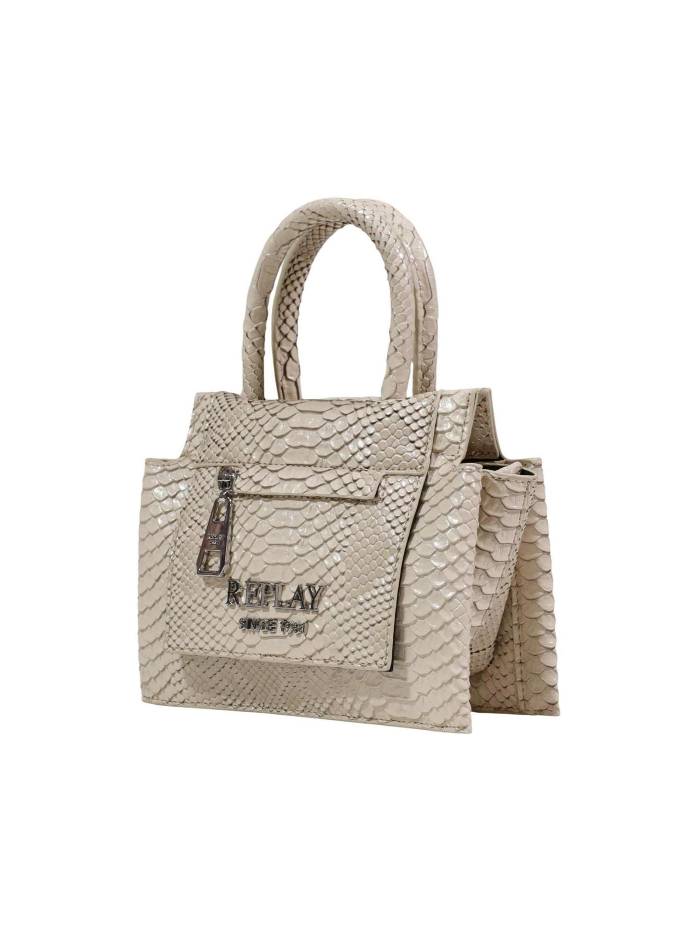 REPLAY Skuldertaske 'FW3848.000.A0603A' i grå