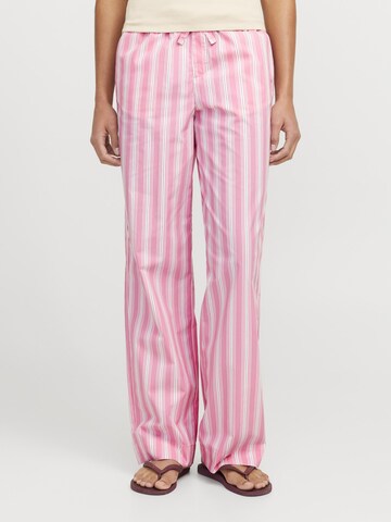 JJXX Loose fit Pants 'AVA ' in Pink: front