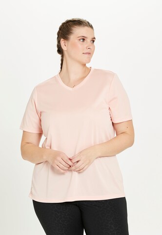 ENDURANCE Performance Shirt 'ANNABELLE' in Pink: front