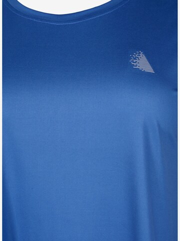 Active by Zizzi Shirt 'Abasic' in Blauw