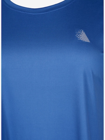 Active by Zizzi Shirt 'Abasic' in Blauw