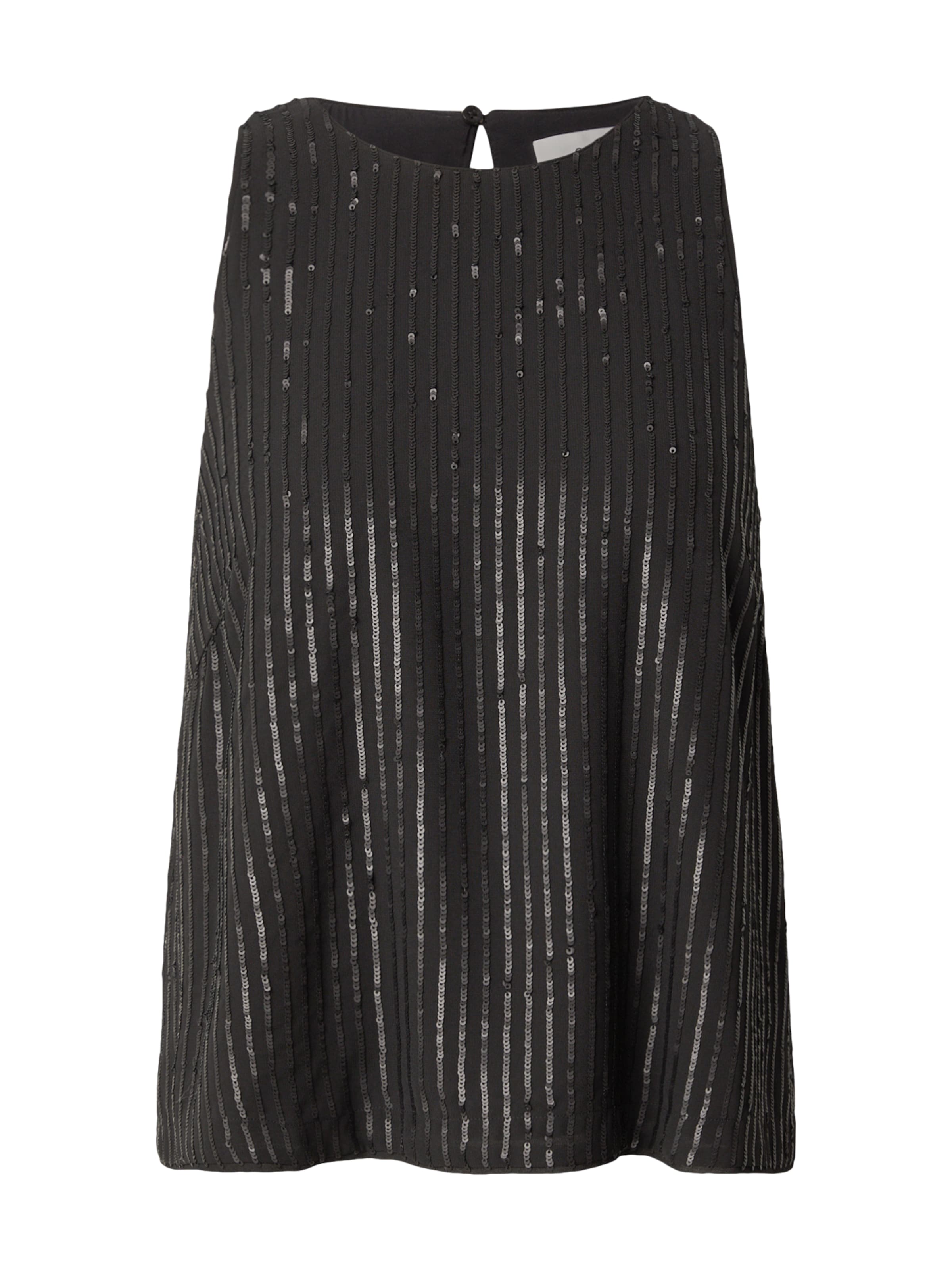 COMMA Μπλούζα σε μαύρο: μπροστά