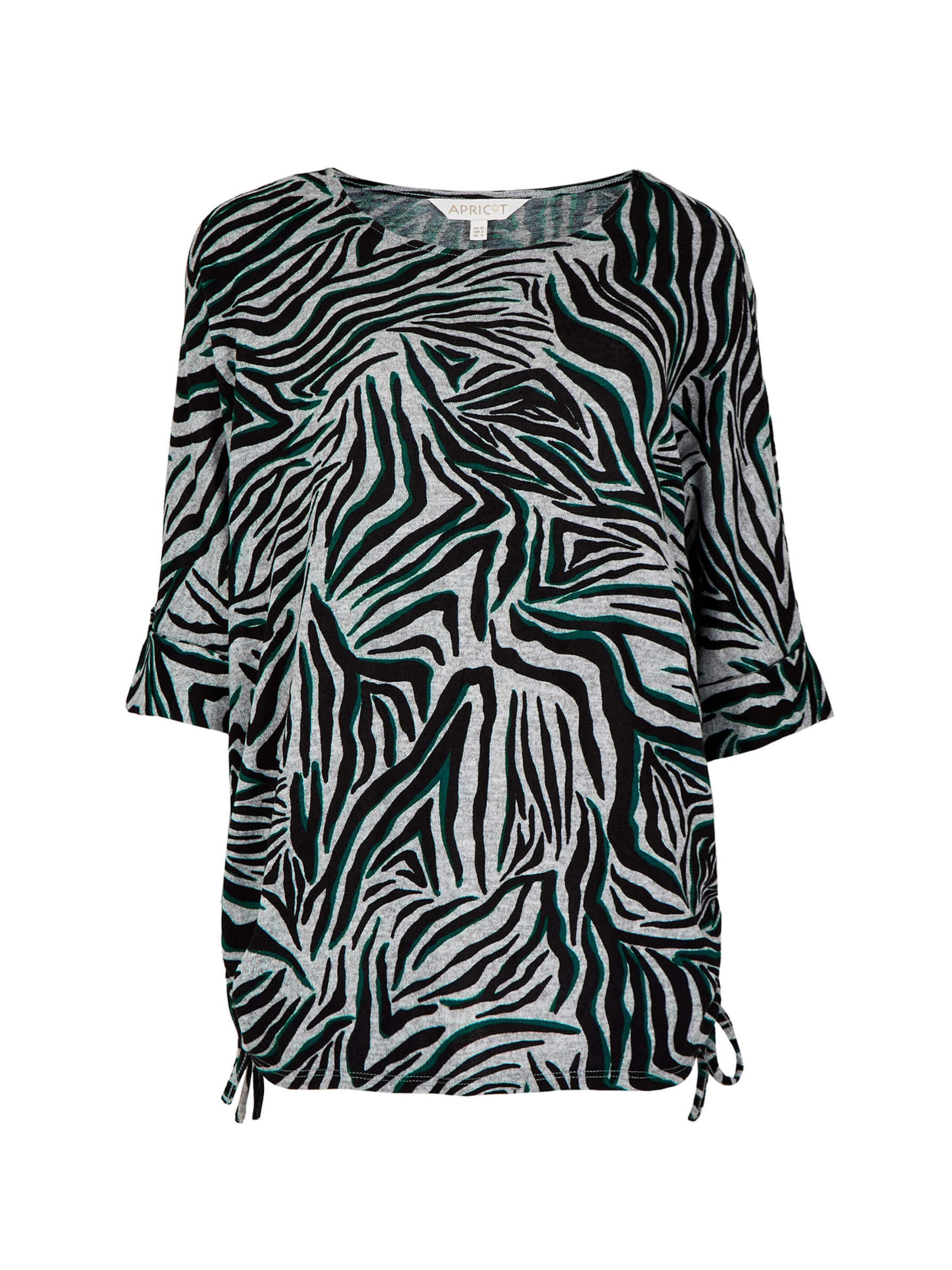 Apricot Top in Grau: Vorderseite