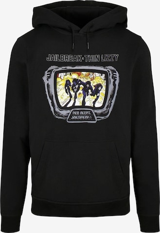 Merchcode Sweatshirt 'Thin Lizzy - Jailbreak' in Zwart: voorkant