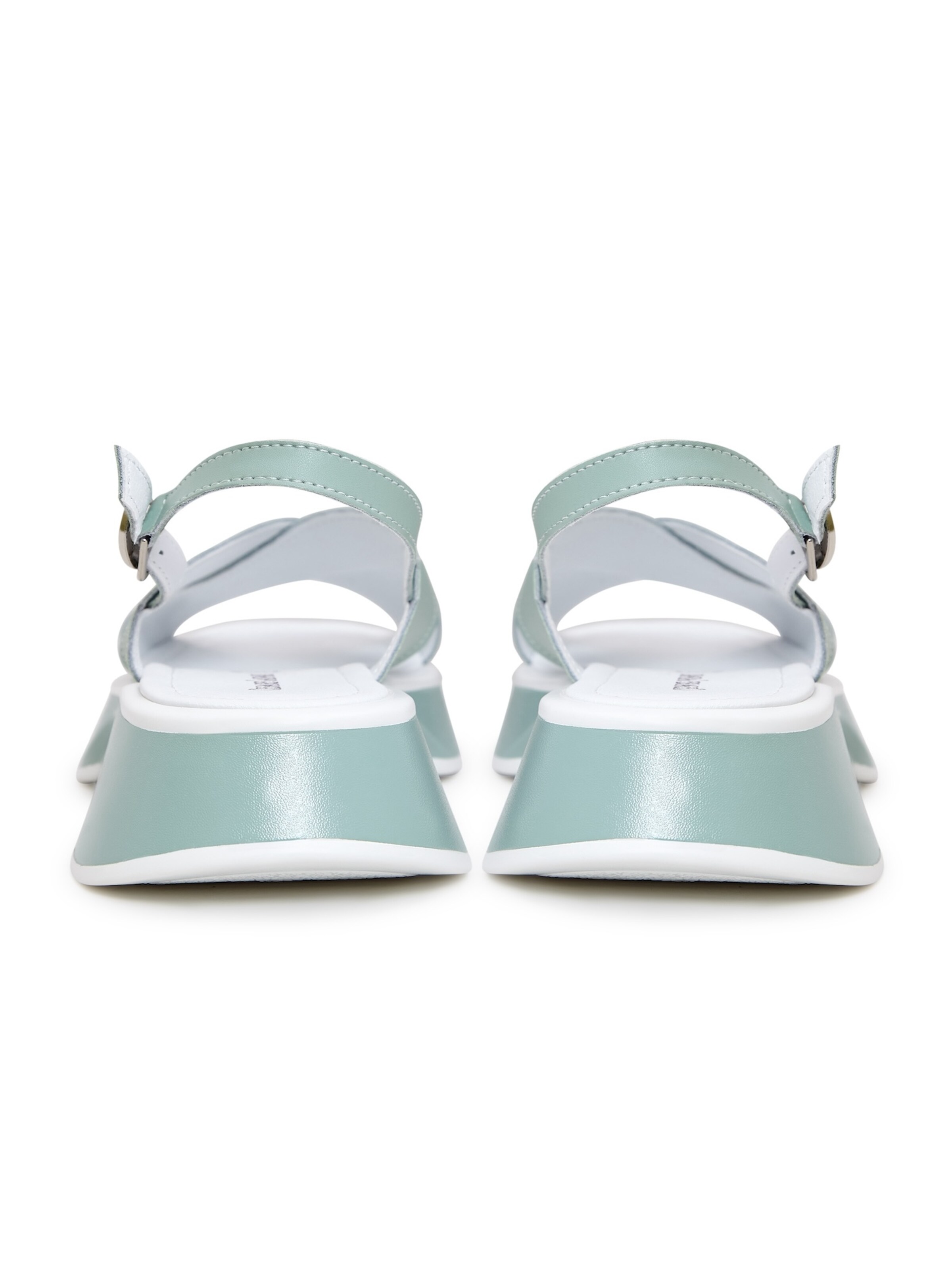 Sandales CESARE GASPARI en vert