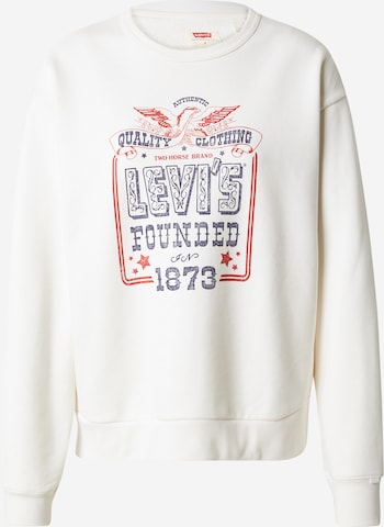 LEVI'S ® Sweatshirt 'Heritage' in White: front