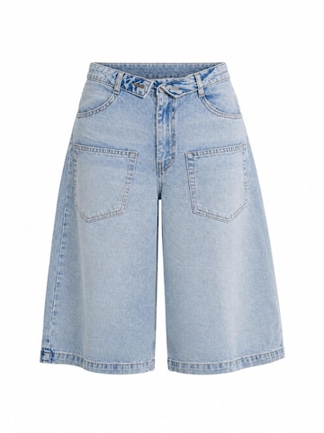 IT'S BASIC Baggy Jeans 'SUPER BAGGY BERMUDA SHORT'‌‌ in Blau