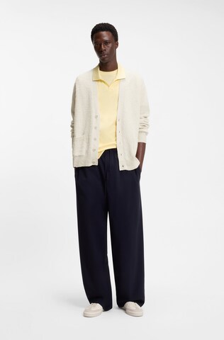 BOSS Strickjacke ' Nivo' in Weiß