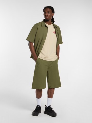 DICKIES Koszulka 'MILLVILLE' w kolorze beżowy