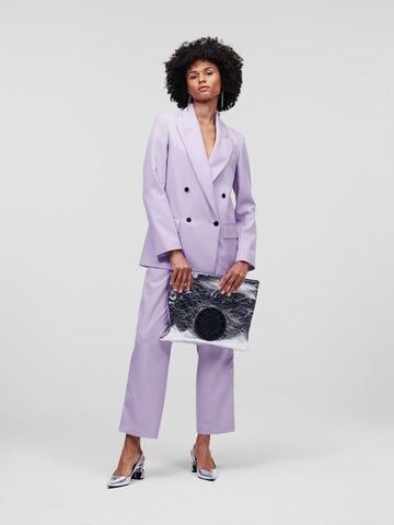 Karl Lagerfeld Blazer in Purple