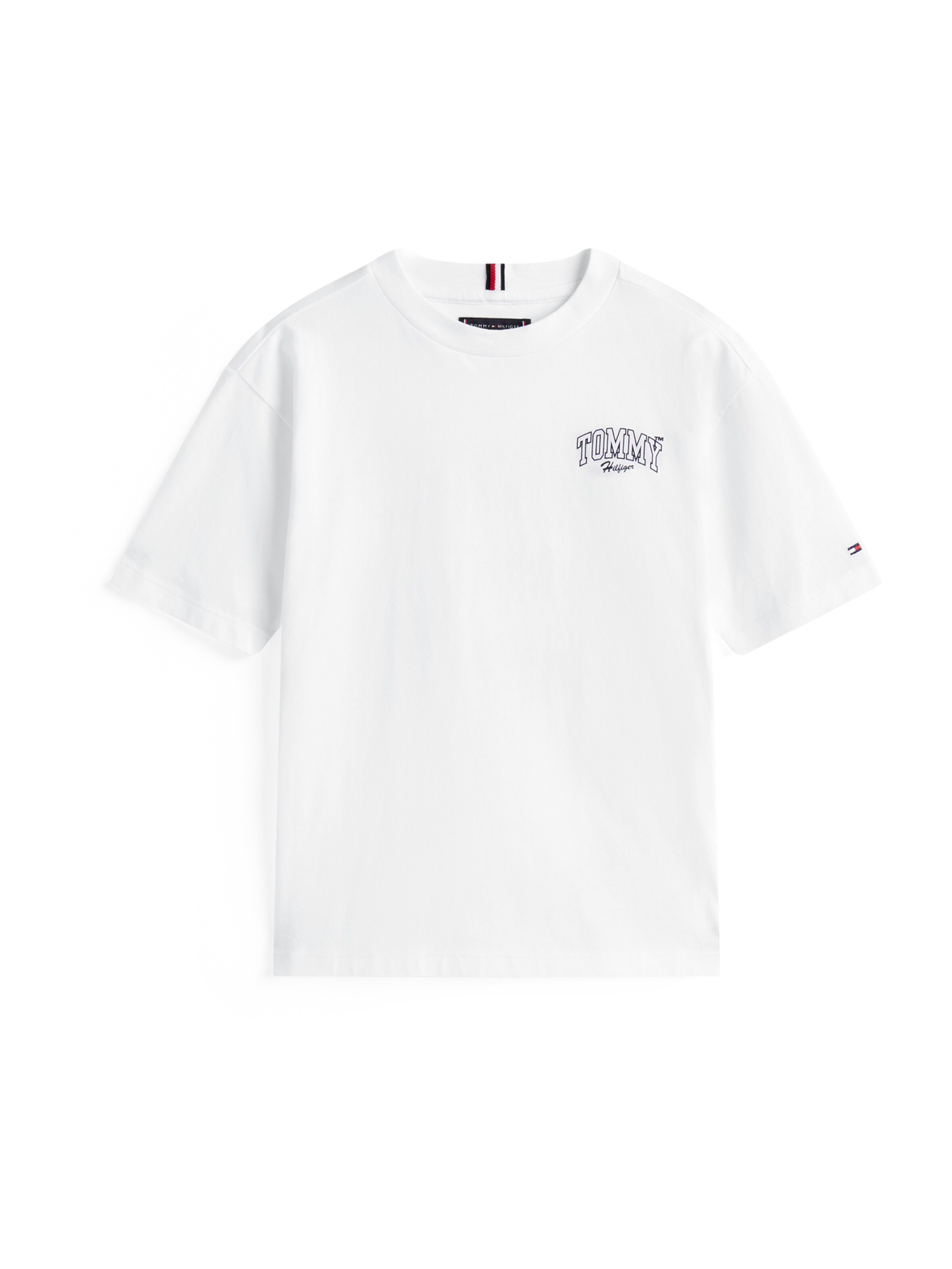 TOMMY HILFIGER Футболка 'VARSITY' в Белый: спереди