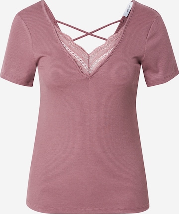 T-shirt 'Georgia' ABOUT YOU en rose : devant