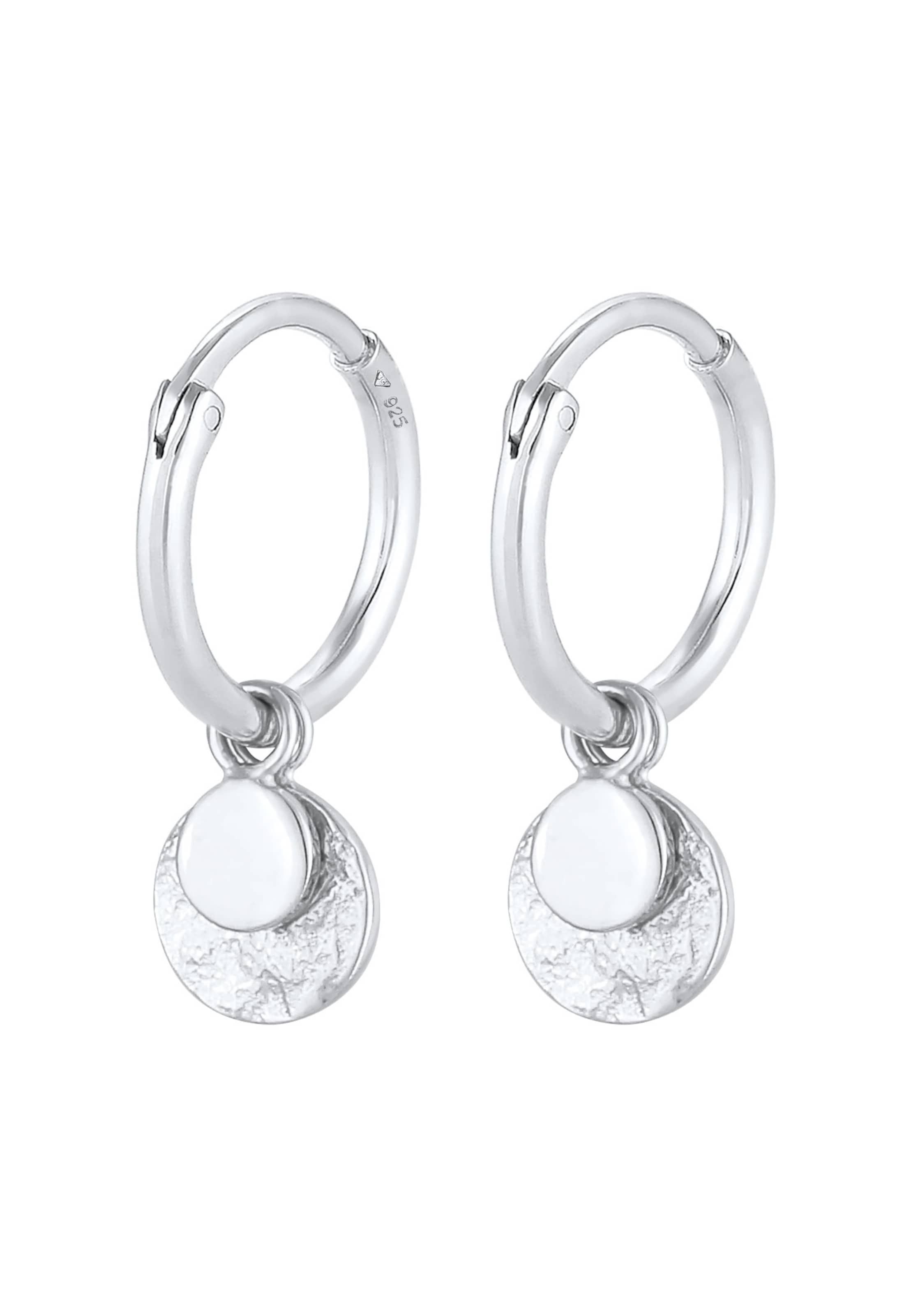 Boucles d'oreilles ELLI en argent : devant