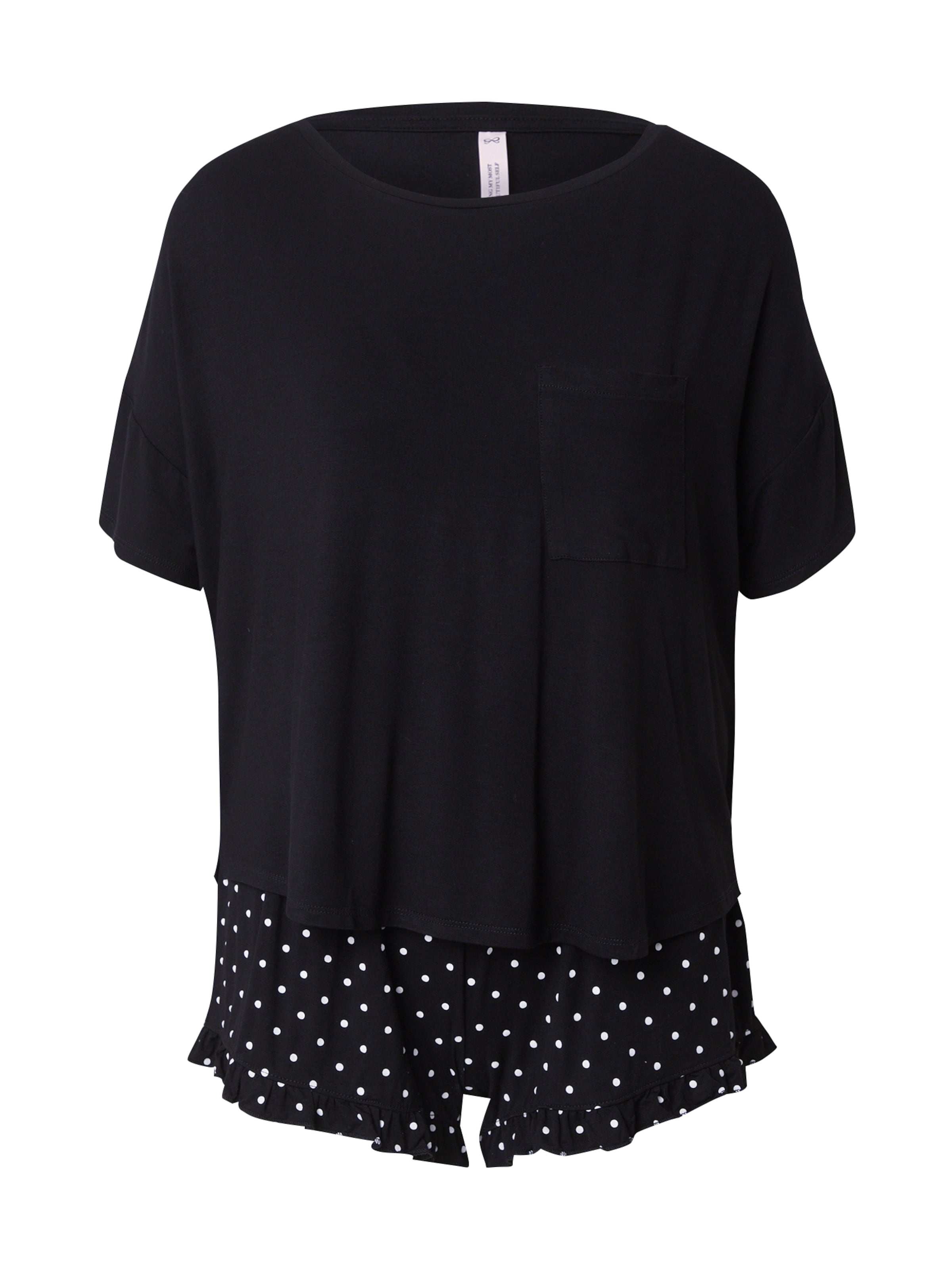 Hunkemöller Pajama in Black: front