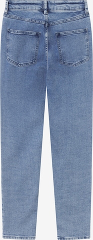 KnowledgeCotton Apparel Tapered Jeans 'Iris' in Blauw: voorkant