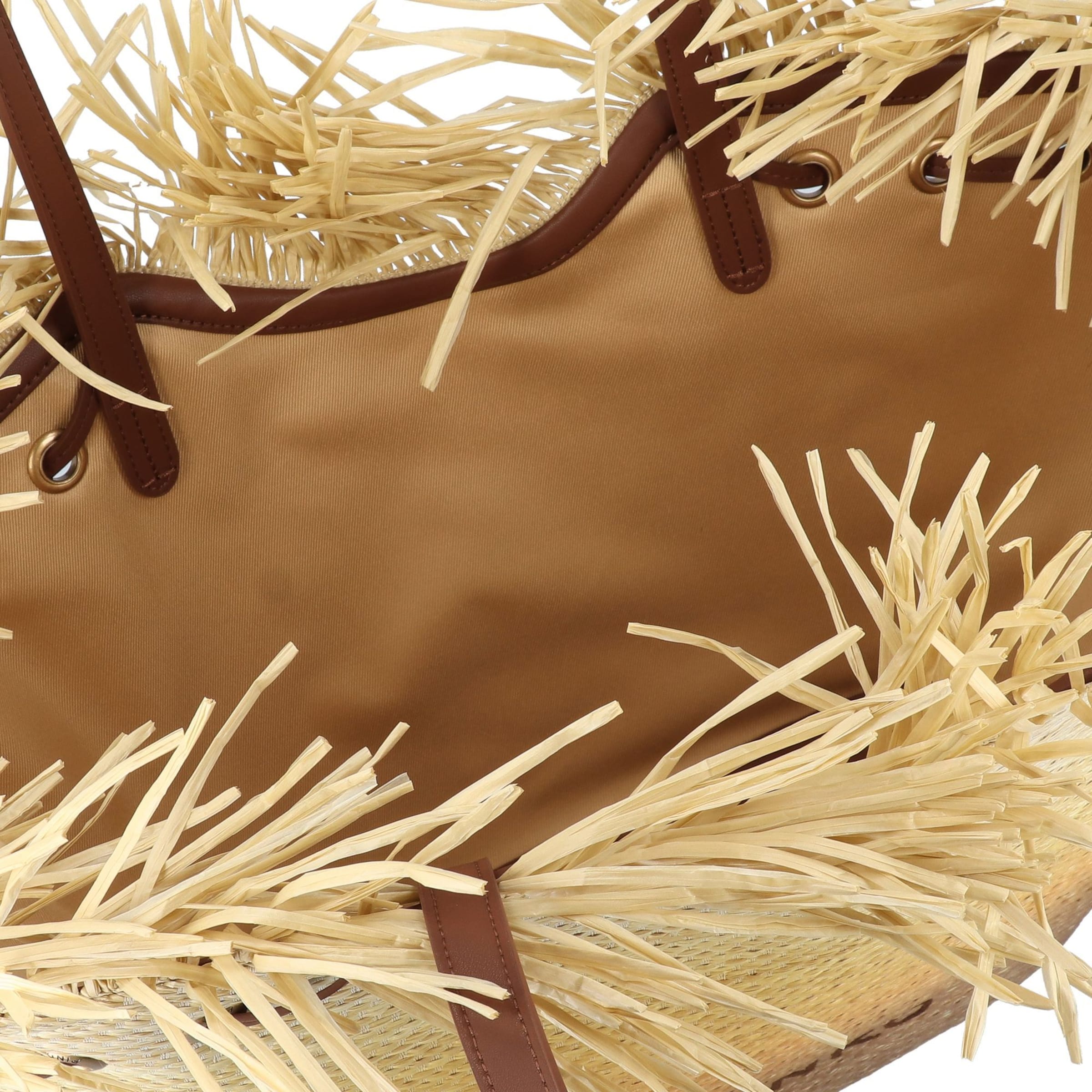 PINKO Shopper 'Pagoda' in Beige