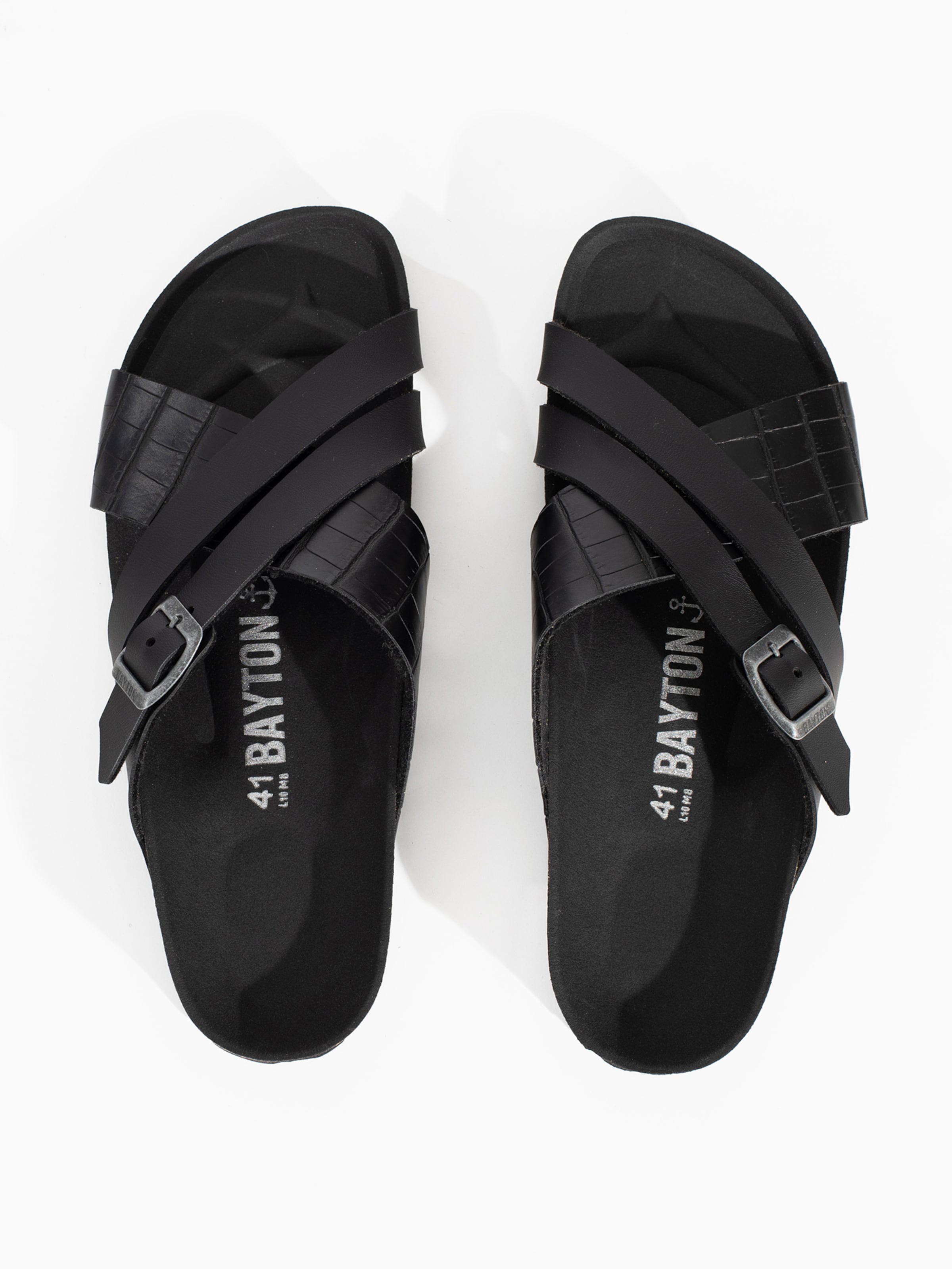 Bayton Pantoletter 'Gautier' i sort
