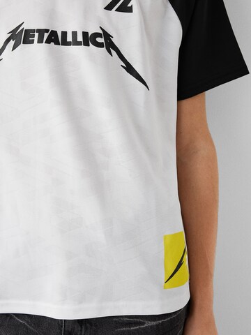 Bershka Shirt in Wit