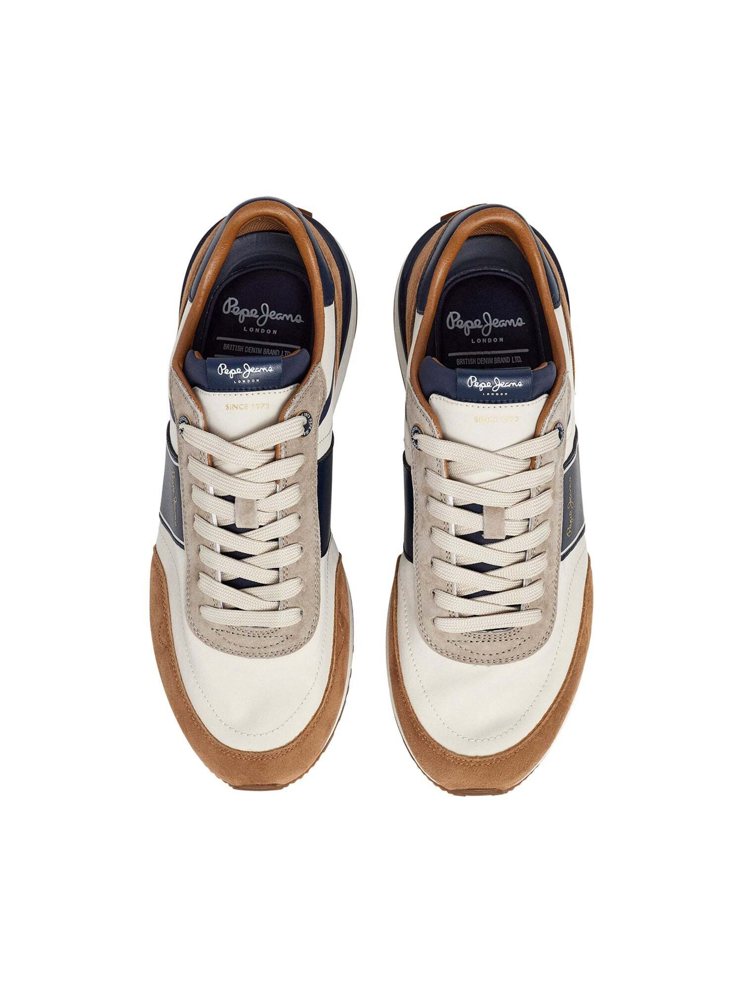 Pepe Jeans Platform trainers ' BUSTER SERIE M ' in Mixed colours