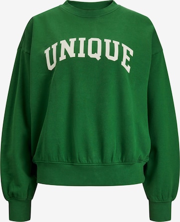 JJXX Sweatshirt 'JADA' i grön: framsida