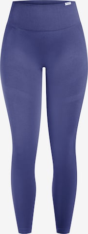 Leggings Smilodox en bleu : devant