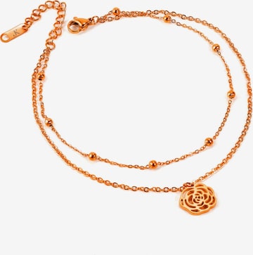 Kim Johanson Fußschmuck 'Rose' in Gold: Vorderseite