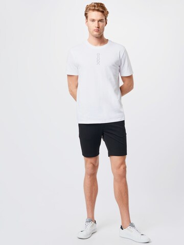 INDICODE JEANS Slimfit Shorts 'Aalborg' in Schwarz