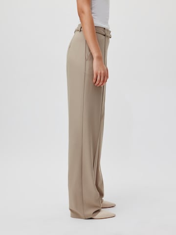 LeGer by Lena Gercke Wide Leg Hose 'Leany' in Beige